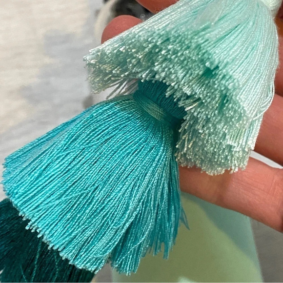 On The Go Reusable Glass Water Bottle Second Cup 12 fl oz and Ombre Keychain - Picture 3 of 11